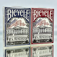 Bicycle US Presidents V2 Democratic (Blue) And Republican (Red) Playing Cards Set USPCC