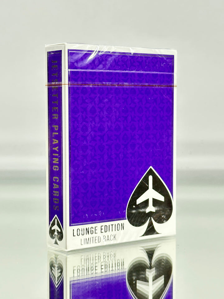 Jetsetter Lounge Limited Purple Playing Cards EPCC