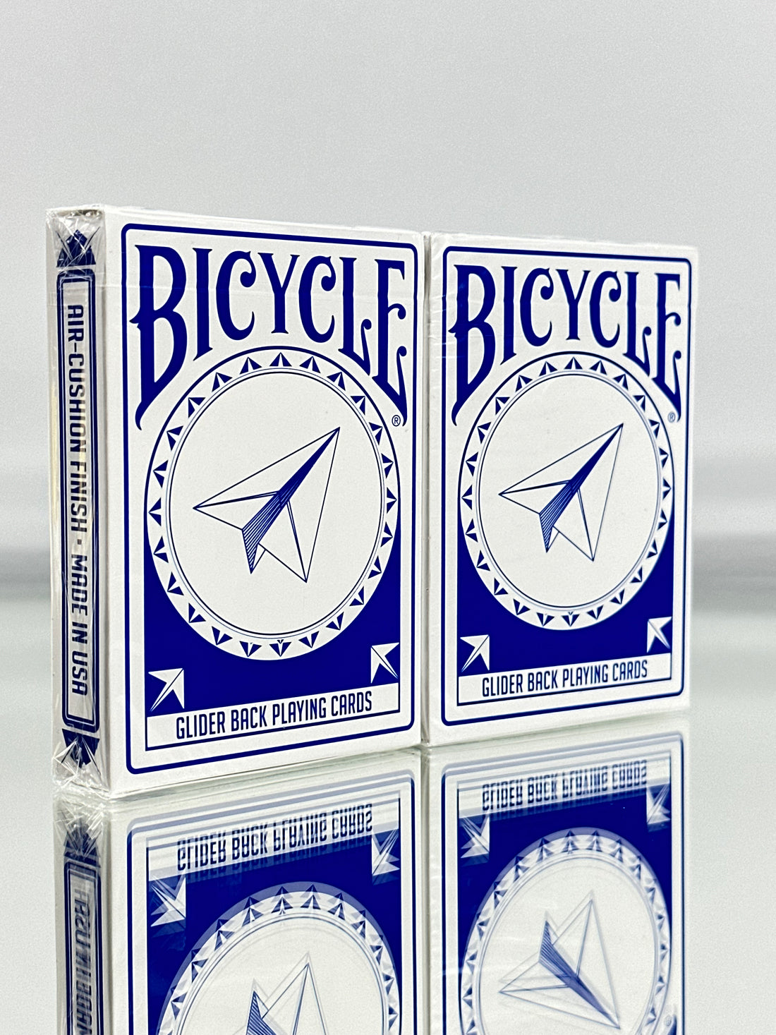 Bicycle Glider Back Gilded And Standard Marked Playing Cards Set