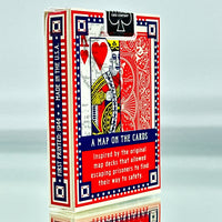 Bicycle Escape Map Playing Cards