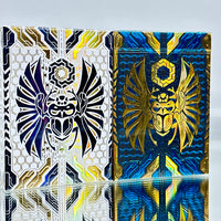 Akheton Dask And Down Playing Cards Set (White And Blue)