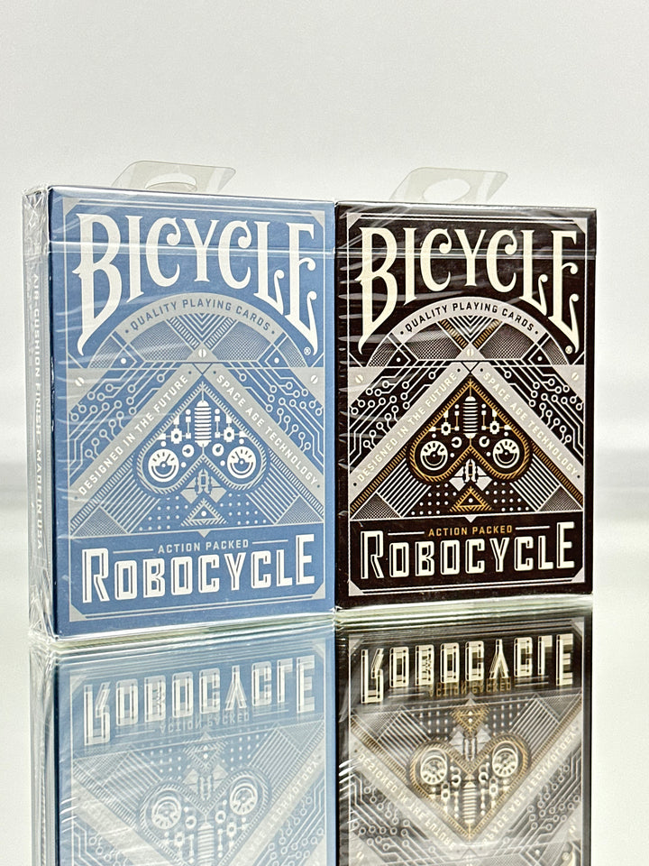 Bicycle Robocycle Playing Cards Set (Blue, Black)