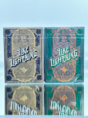 LIKE LIGHTNING Playing Cards Set