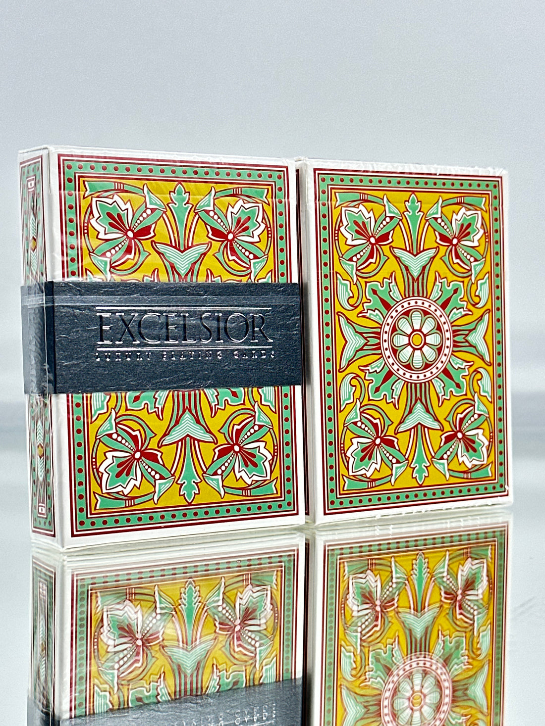 Excelsior Limited Edition And Gilded Playing Cards Set