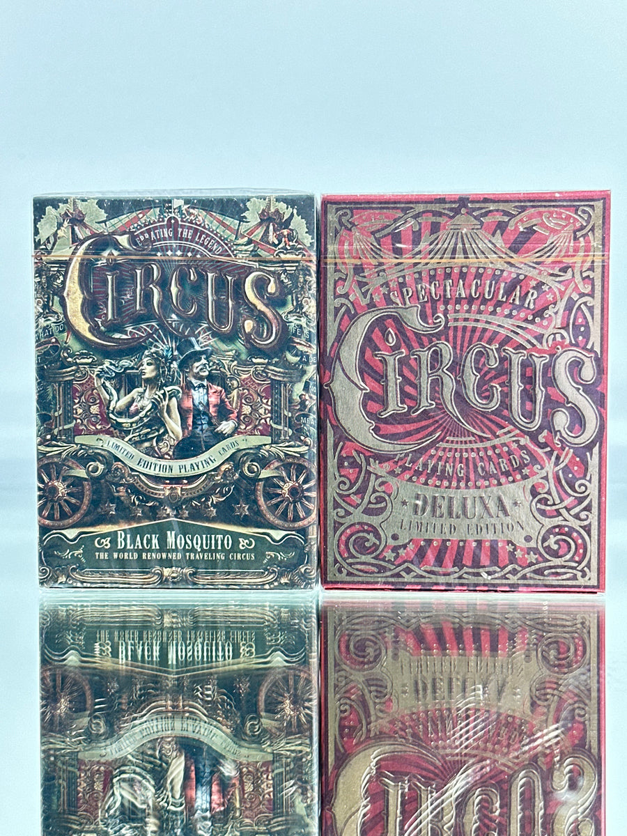 Circus Black Mosquito And Deluxa Playing Cards