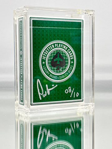 Jetsetter Premier Edition Playing Cards (Signed)