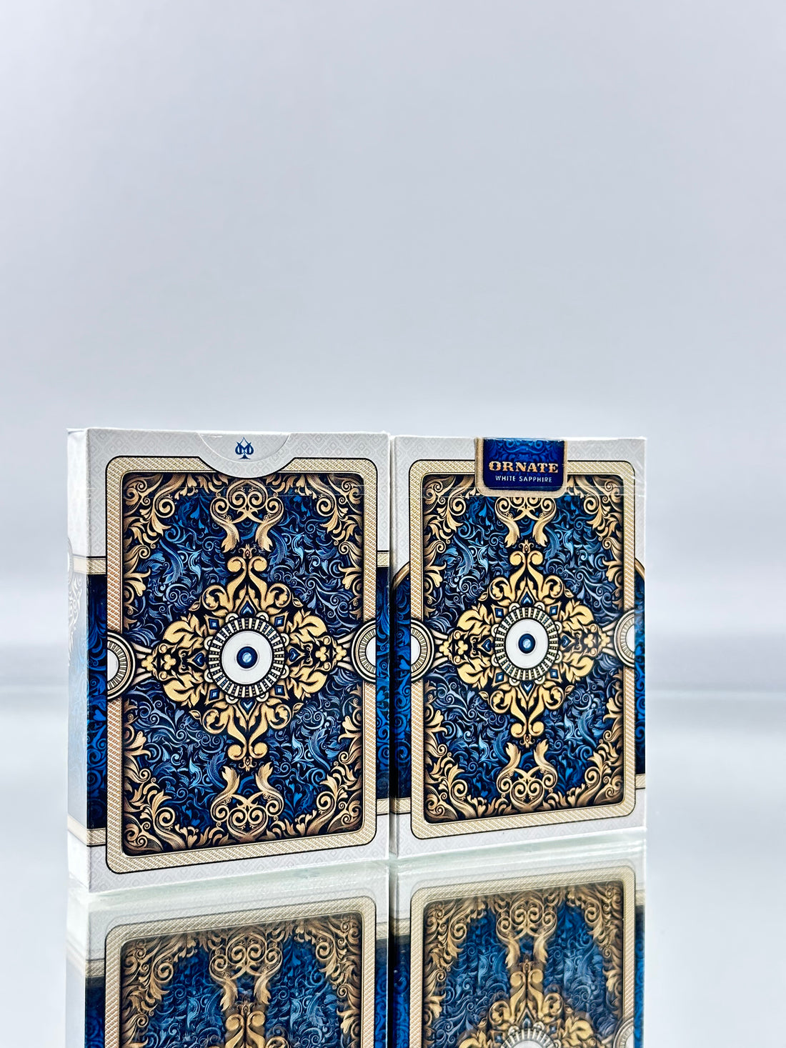 Bicycle And Unbranded Ornate White Sapphire Playing Cards Set USPCC