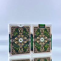 Bicycle And Unbranded Ornate White Emerald Playing Cards Set USPCC