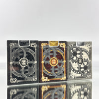 Bicycle Actuators Playing Cards Set (Numbered): White Edition, Artist Edition, Black Edition