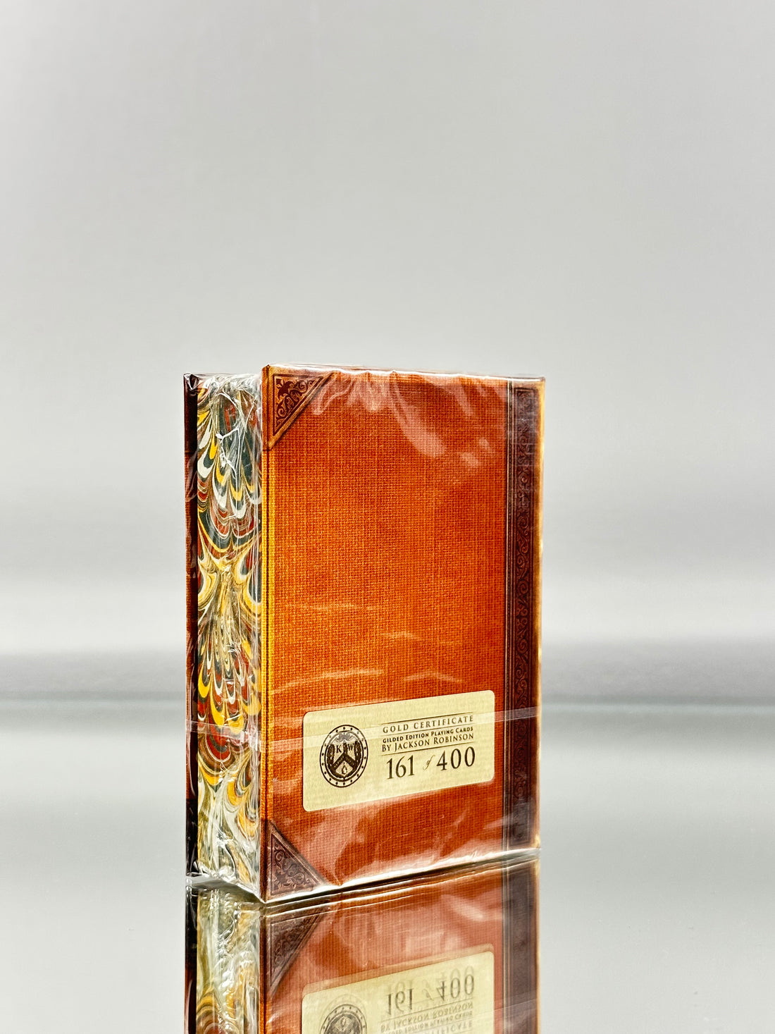 Kings Wild Project Gold Certificate Foiled Gilded Playing Cards Book Box