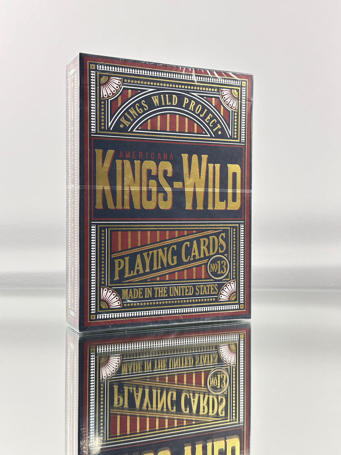 Kings Wild Americana Gilded JUMBO Tuck Case Collectors Set Edition by Jackson Robinson