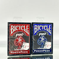 Bicycle Pro Poker Peek 2 Deck Set Playing Cards