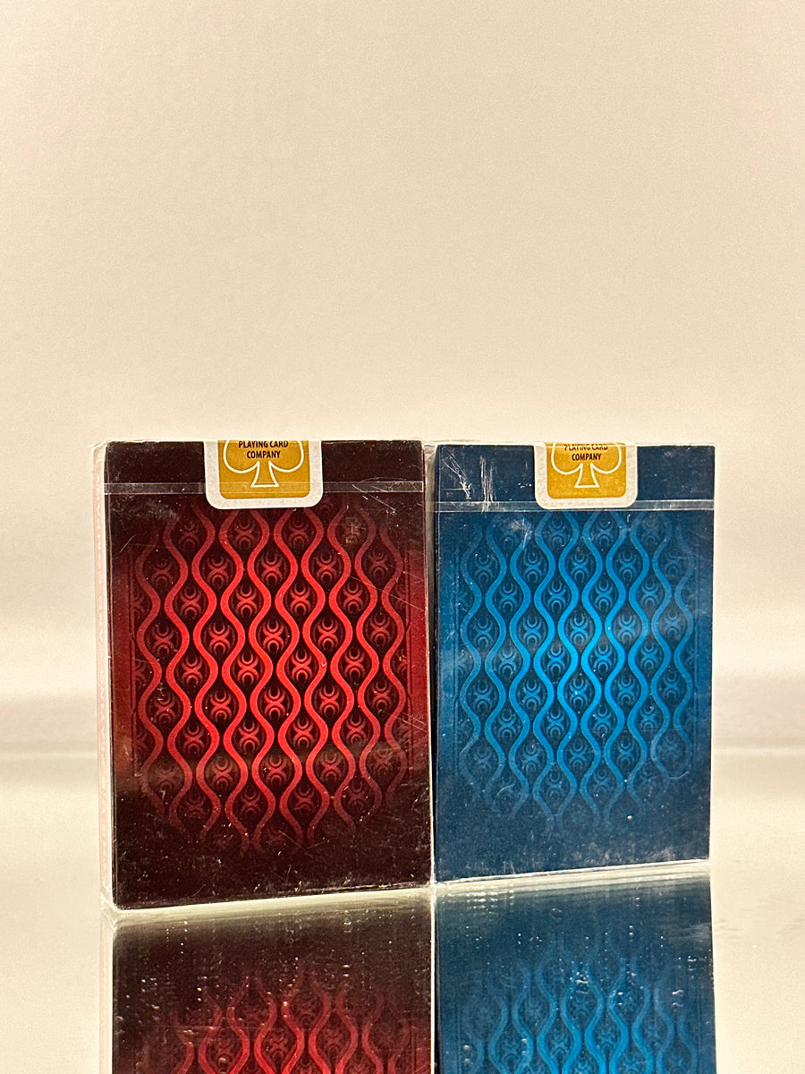 Bicycle Apollo Red And Blue Edition Playing Cards Set