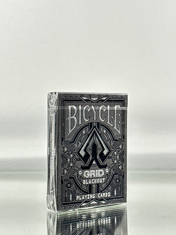 Bicycle Grid Blackout UV Ink Playing Cards
