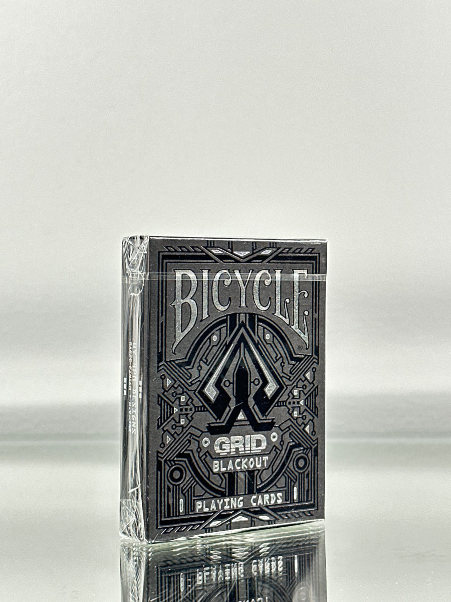Bicycle Grid Blackout UV Ink Playing Cards