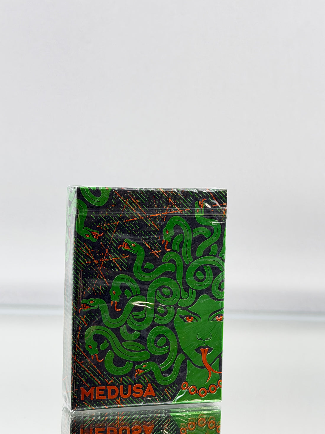 Medusa Black Playing Cards