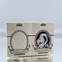 David Blaine White Lions Black Label And Series B Blue Playing Cards Set