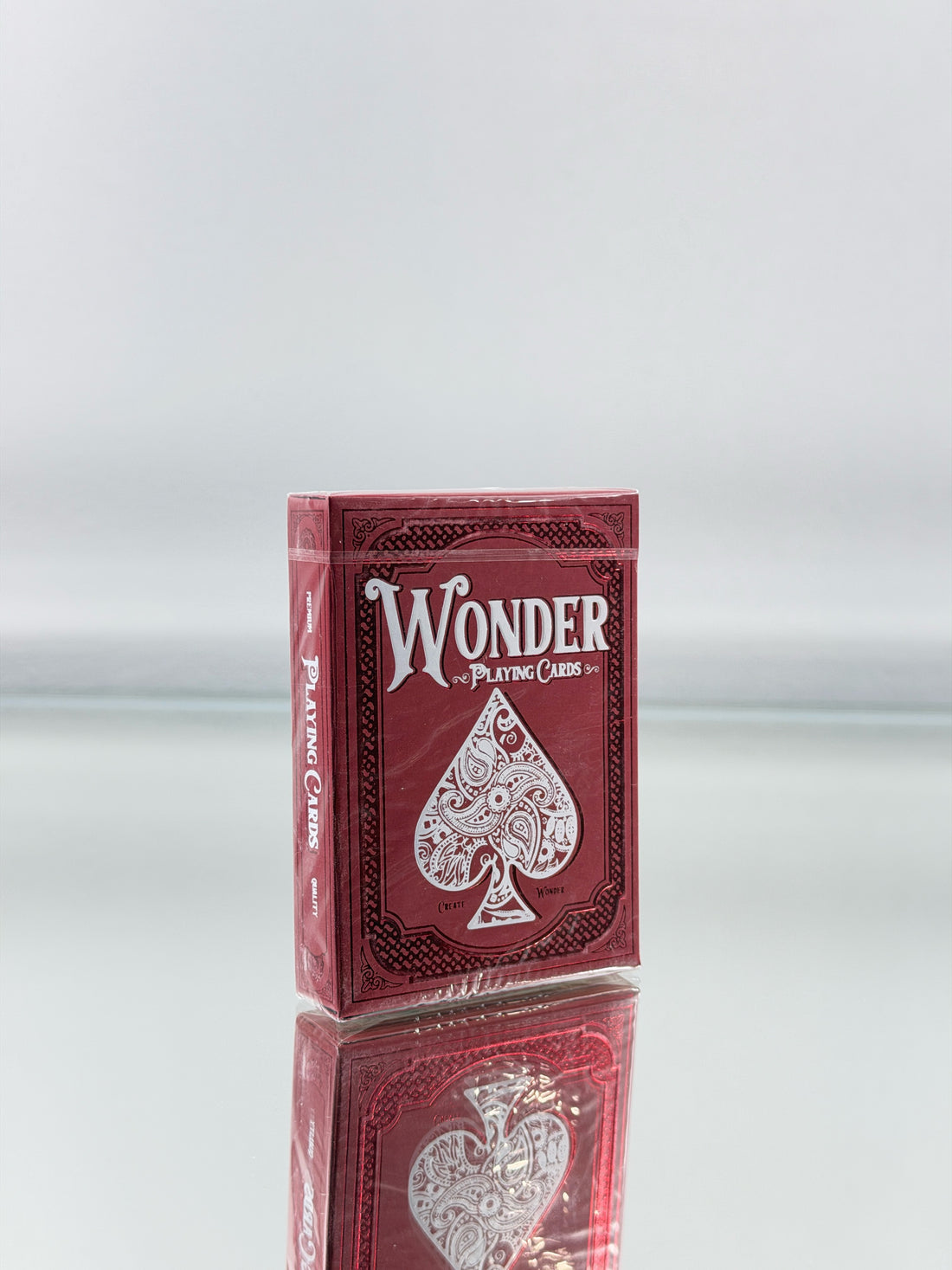Wonder Scarlet Playing Cards