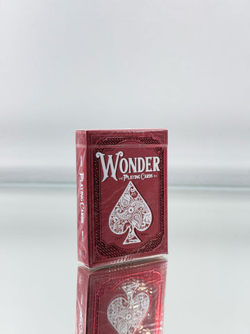 Wonder Scarlet Playing Cards