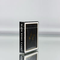 Black Roses Gold Gilded Playing Cards