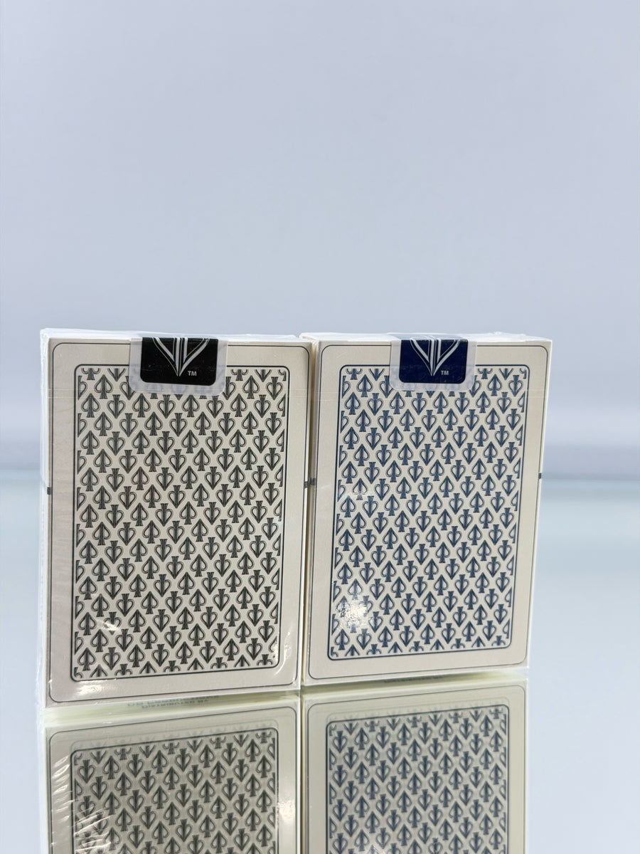 David Blaine White Lions Black Label And Series B Blue Playing Cards Set