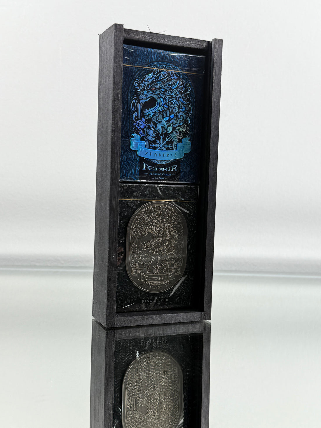 The Sigils of Fenrir  "THE GUNGNIR" Collector Box Glowing Playing Cards Set
