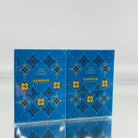 Scented Hammam And Blue Gilded Playing Cards Set