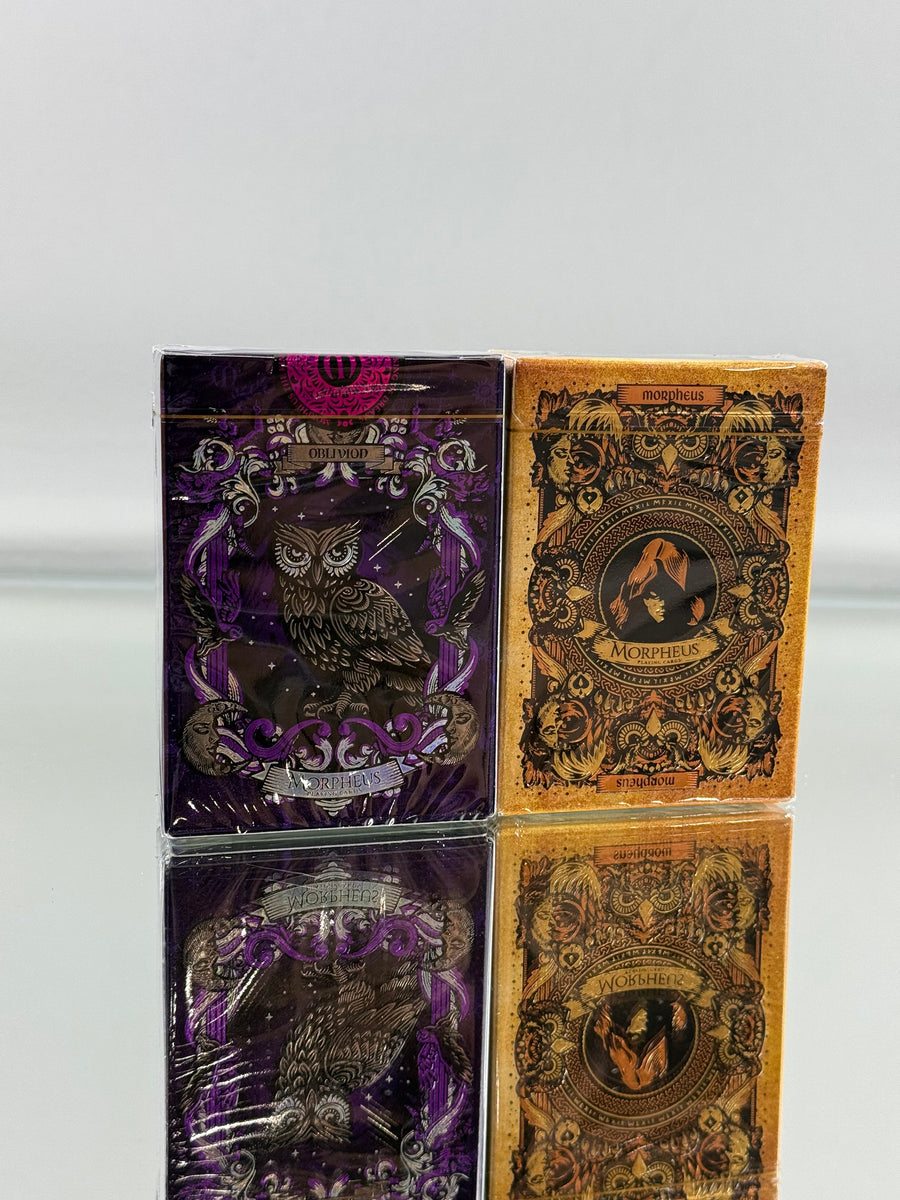 Morpheus deck 'Palace of Lucid Dream' And 'Seal of Golden Sand' Playing Cards Set