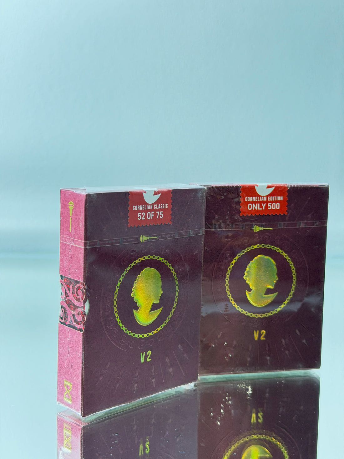 Cameo Cornelian Classic And Standard Edition Playing Cards Set