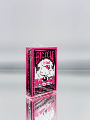 Bicycle Hello Kitty Black and Pink Playing Cards