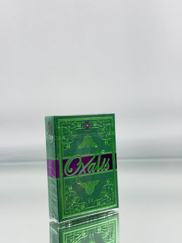 Oxalis Violet Gilded Edition Playing Cards