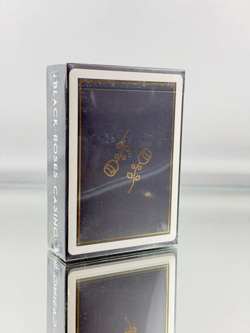 Black Roses Gold Foil Casino Collector's Box