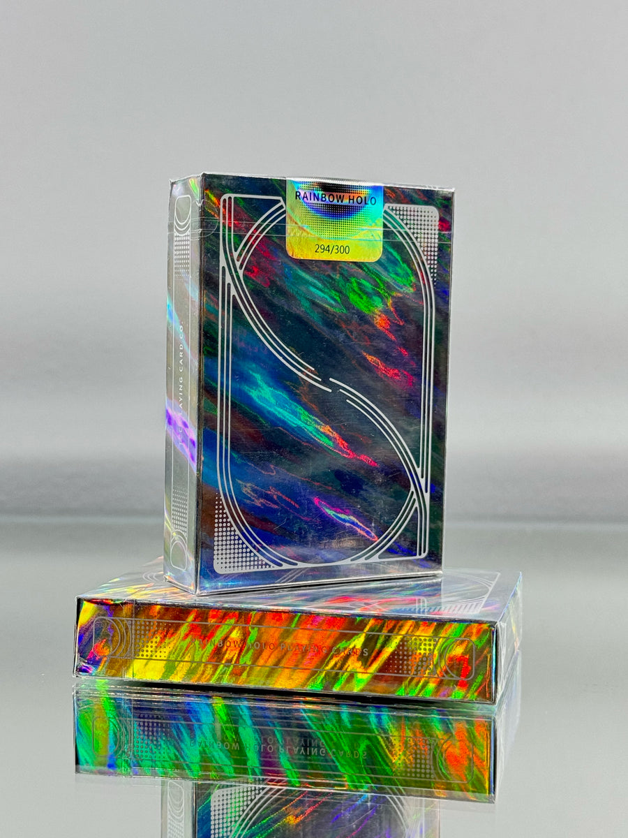 Rainbow HOLO Gilded Playing Cards TCC LimitedEditionMania Rainbow HOLO Gilded Playing Cards TCC LimitedEditionMania